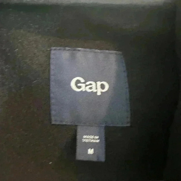 GAP Women's Black Toggle Pea Coat - Picture 3 of 9